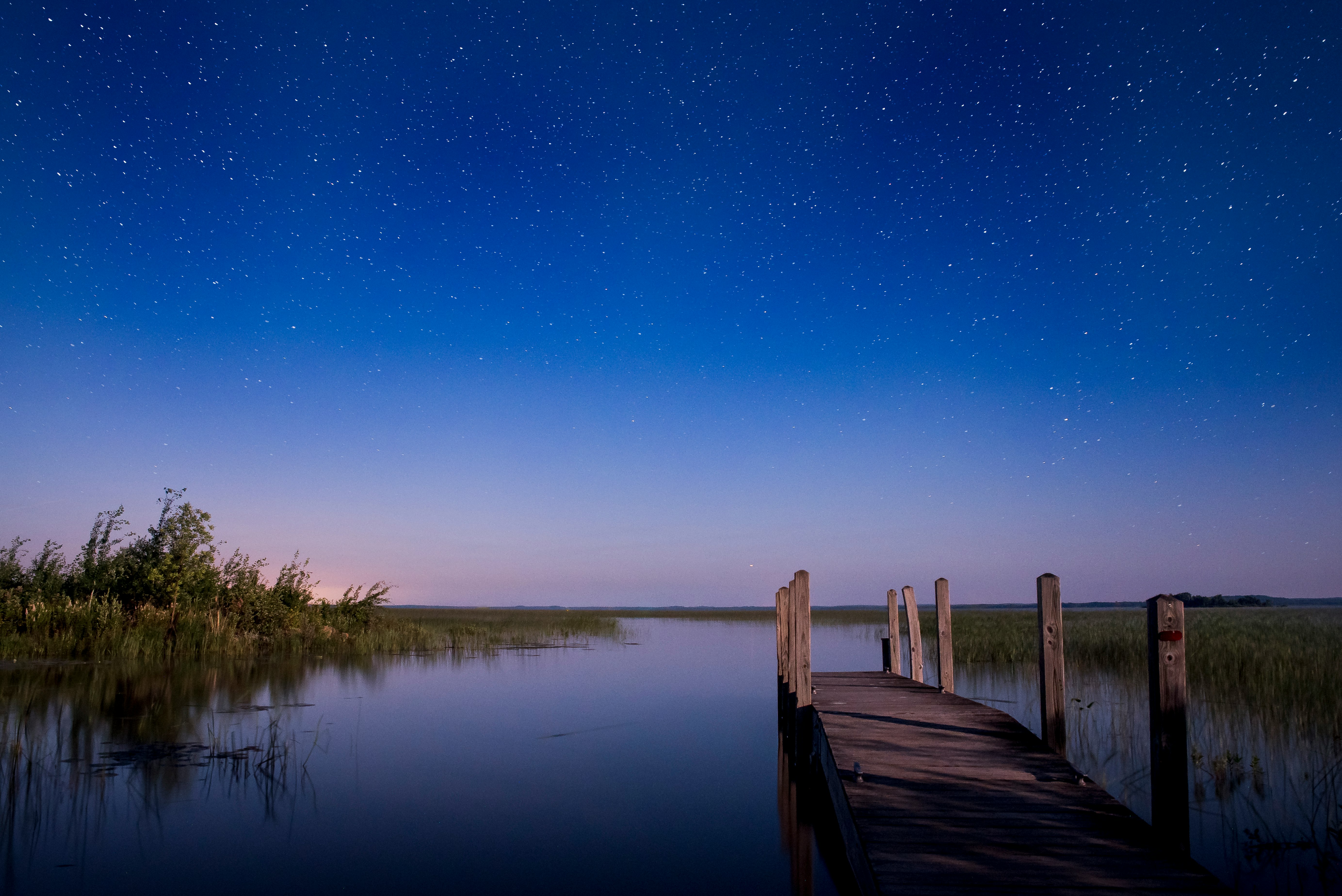 brown dock in body of water during daytime